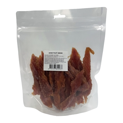 I AM Hondensnack I AM DUCK FILLET Gedroogde eendenfilet, 45% eiwit - Ideaal als beloning - 400 g
