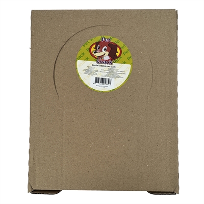 PETSNACK Dental Sticks Lamm Getreidefrei/Glutenfrei Robuster Kausnack - 50 Stück