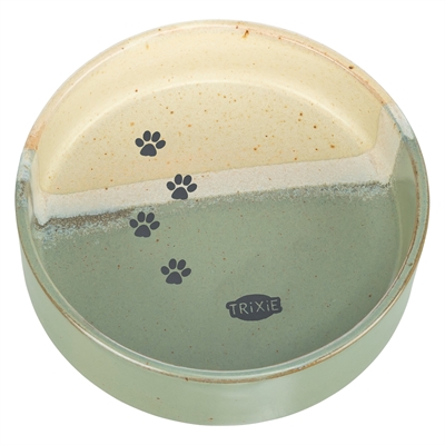 Trixie Pootprint voer- of drinkbak keramiek 12x12x3,5 cm
