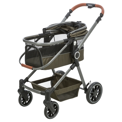 Trixie Hondenbuggy Olijfgroen 56x100x101 cm