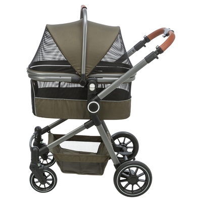 Trixie Hondenbuggy Olijfgroen 56x100x101 cm
