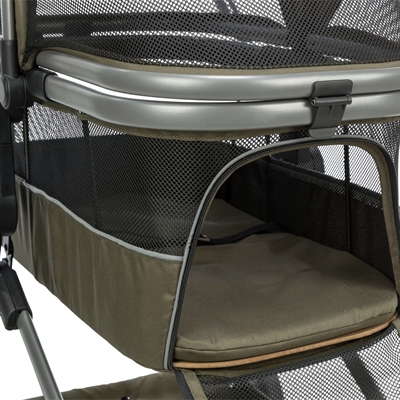 Trixie Hondenbuggy Olijfgroen 56x100x101 cm