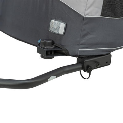 Trixie Opvouwbaar Snelvouw fietskar XL 87,5x93/150x97 cm