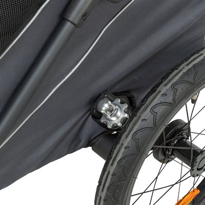 Trixie Opvouwbaar Snelvouw fietskar XL 87,5x93/150x97 cm