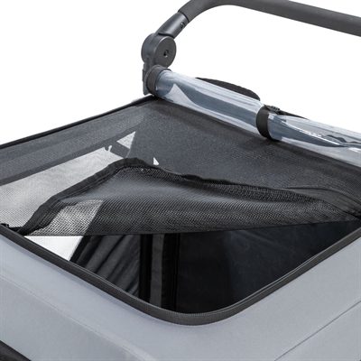 Trixie Opvouwbaar Snelvouw fietskar XL 87,5x93/150x97 cm