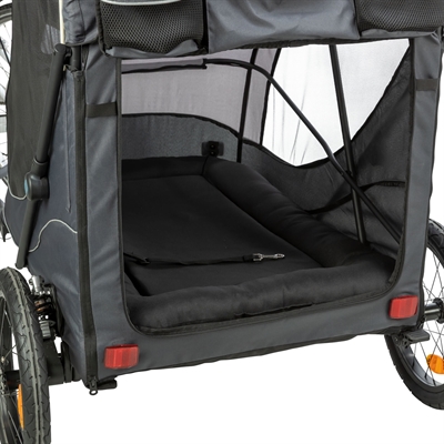 Trixie Opvouwbaar Snelvouw fietskar XL 87,5x93/150x97 cm