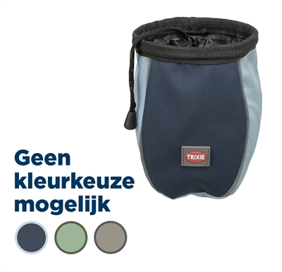 TRIXIE Snackzak Polyester Bevestigbaar aan riem/clip, trekkoord & poepzakjes-dispenser - Assorti - 13x13x15 cm
