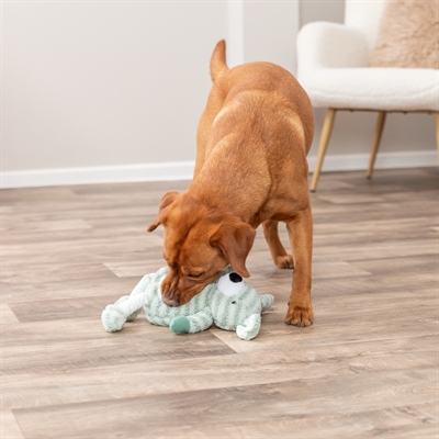 TRIXIE Hond Met Strepen pluche hondenspeelgoed polyester piepend 34 cm