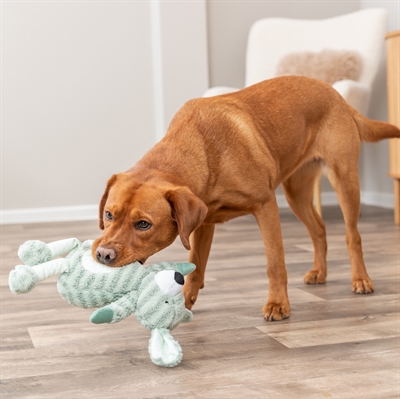 TRIXIE Hond Met Strepen pluche hondenspeelgoed polyester piepend 34 cm