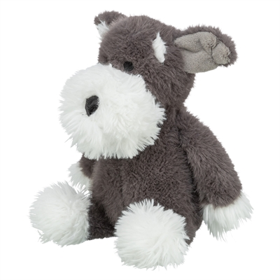 TRIXIE Hund mit Schnurrbart Plüsch-Hundespielzeug Plüsch 38 cm