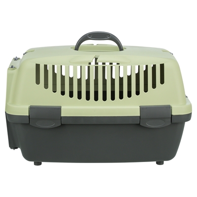TRIXIE VERVOERSBOX CAPRI 1 DONKERGRIJS / PASTELGROEN