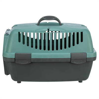 TRIXIE VERVOERSBOX CAPRI 1 DONKERGRIJS / PETROL