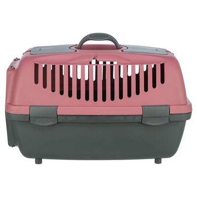 TRIXIE VERVOERSBOX CAPRI 2 DONKERGRIJS / OUDROZE
