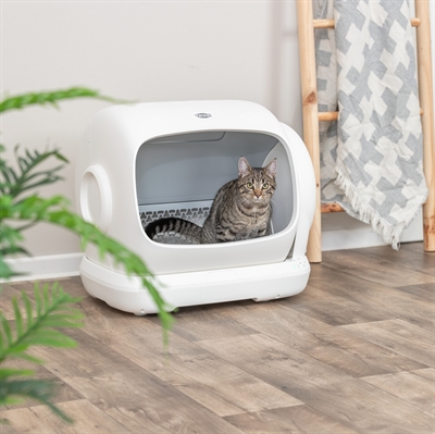 TRIXIE Zelfreinigende elektrische automatische kattenbak XL 63x51x60 cm