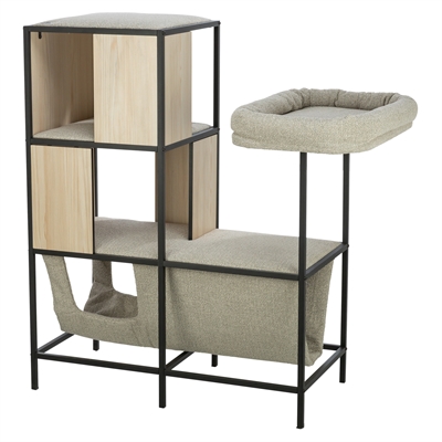 TRIXIE KRABPAAL CITYSTYLE MET METALEN FRAME CREME