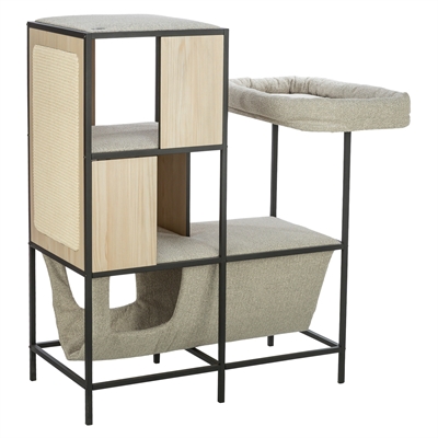 TRIXIE KRABPAAL CITYSTYLE MET METALEN FRAME CREME