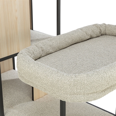 TRIXIE KRABPAAL CITYSTYLE MET METALEN FRAME CREME