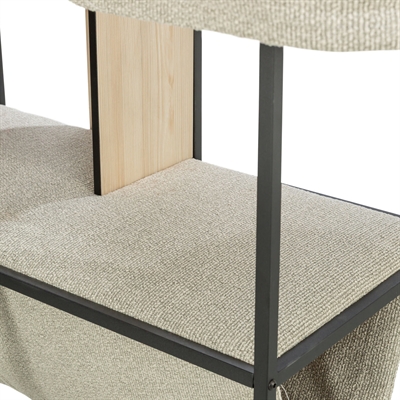 TRIXIE KRABPAAL CITYSTYLE MET METALEN FRAME CREME
