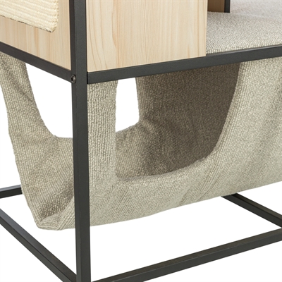 TRIXIE KRABPAAL CITYSTYLE MET METALEN FRAME CREME