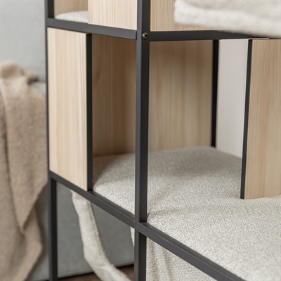 TRIXIE KRABPAAL CITYSTYLE MET METALEN FRAME CREME