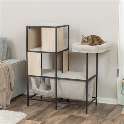 TRIXIE KRABPAAL CITYSTYLE MET METALEN FRAME CREME
