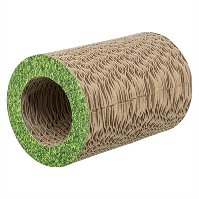 TRIXIE Tunnel Karton Speeltunnel voor knaagdieren - Schuilplek & knaagstimulerend - 10x15x10 cm