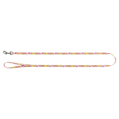 TRIXIE Kattentuigje Bloemenmotief Assorti Traploos verstelbaar, click-sluitingen, inclusief riem - Assorti - 27-45x1 cm