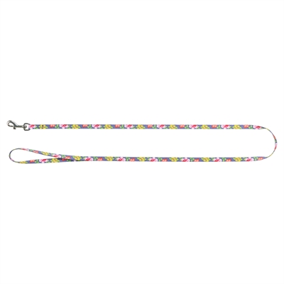 TRIXIE Kattentuigje Bloemenmotief Assorti Traploos verstelbaar, click-sluitingen, inclusief riem - Assorti - 27-45x1 cm