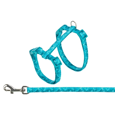 TRIXIE KATTENTUIGJE MET RIEM GEOMETRISCH MOTIEF ASSORTI