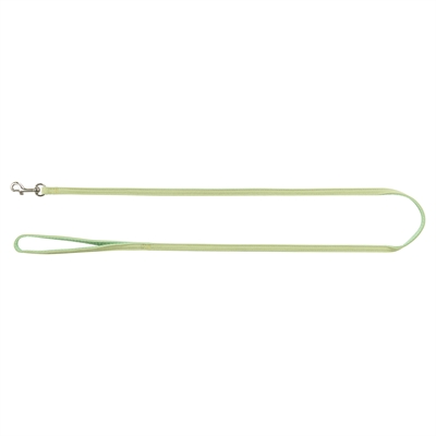 TRIXIE Kattentuigje met riem Fluweel - Traploos verstelbaar | Click-sluitingen | Compleet met riem - Groen - 28-45x1 cm