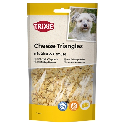 TRIXIE CHEESE TRIANGLES MET FRUIT EN GROENTEN