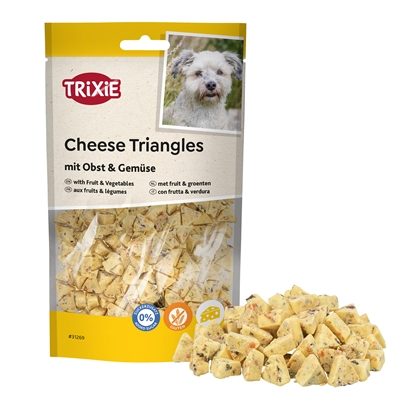 TRIXIE CHEESE TRIANGLES MET FRUIT EN GROENTEN