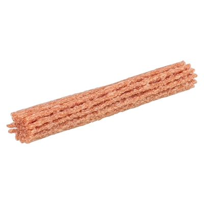 TRIXIE Hondenkauwsnack Denta Fun Puffed Rolls - 10% kippenborst - Wortel & erwten - Glutenvrij | 100 g