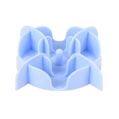 Zolux Slowfeeder / insert pour gamelle silicone bleu