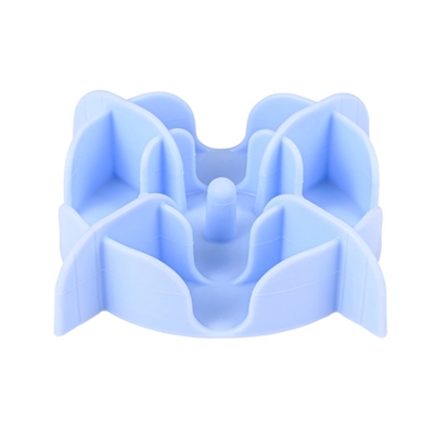 Zolux Slowfeeder / insert pour gamelle silicone bleu