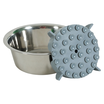 Zolux Slowfeeder / insert pour gamelle silicone gris