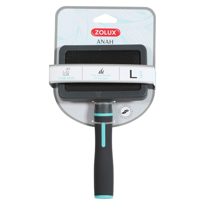 Zolux Anah brosse carde noir / bleu