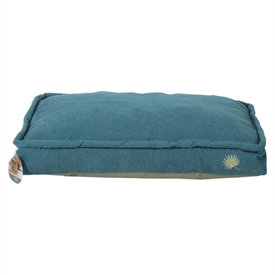 Zolux Coussin pour chien Toscane rectangulaire rembourrage recyclé bleu