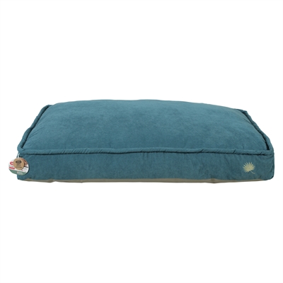 Zolux Coussin pour chien Toscane rectangulaire rembourrage recyclé bleu
