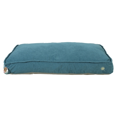 Zolux Coussin pour chien Toscane rectangulaire rembourrage recyclé bleu