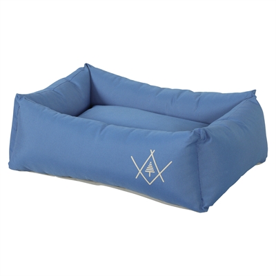 ZOLUX PANIER POUR CHIEN 4 SEASONS DÉPERLANT POLYESTER RECTANGULAIRE BLEU