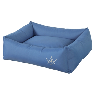 ZOLUX PANIER POUR CHIEN 4 SEASONS DÉPERLANT POLYESTER RECTANGULAIRE BLEU