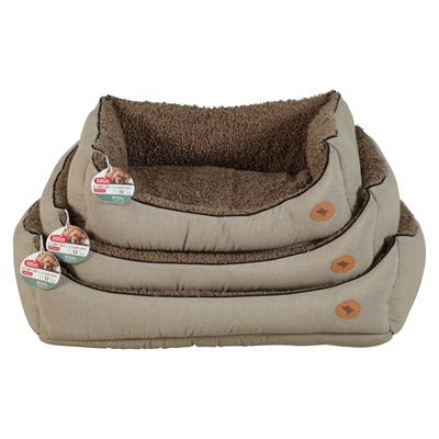 Zolux Panier pour chien Billy rectangulaire recyclé marron