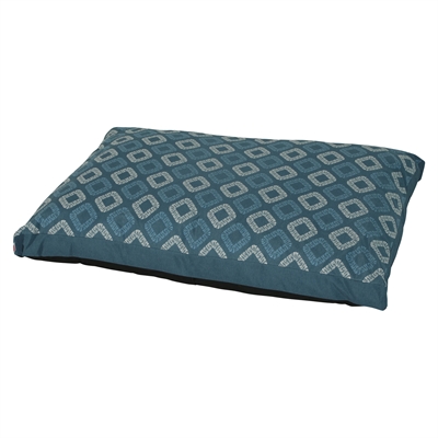 Zolux Hondenkussen Sirius met print hoekig blauw