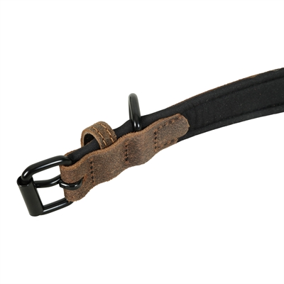 Zolux Expert collier pour chien Premium cuir / néoprène marron
