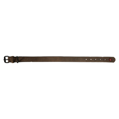 Zolux Expert collier pour chien Premium cuir / néoprène marron