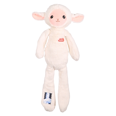Zolux Furry Farm mouton Lenny peluche avec corde blanc