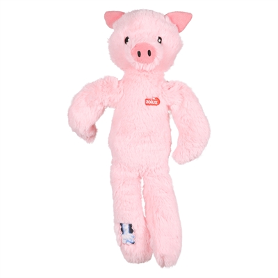 Zolux Furry Farm cochon Jason peluche avec corde rose