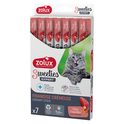 Zolux Sweeties Expert Creamy Stick tonijn / garnaal