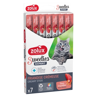 Zolux Sweeties Expert Creamy Stick tonijn / garnaal